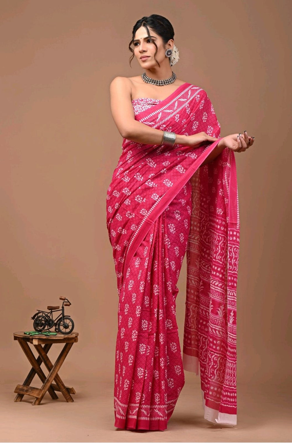 Mul Mul Cotton Saree