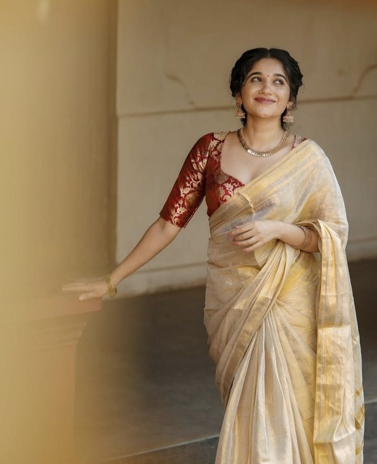 Kerala Style Tissue Saree