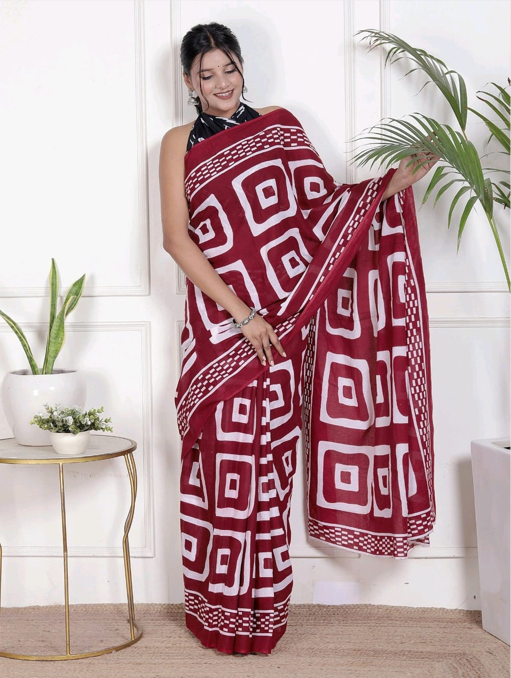 Mul Mul Cotton Saree