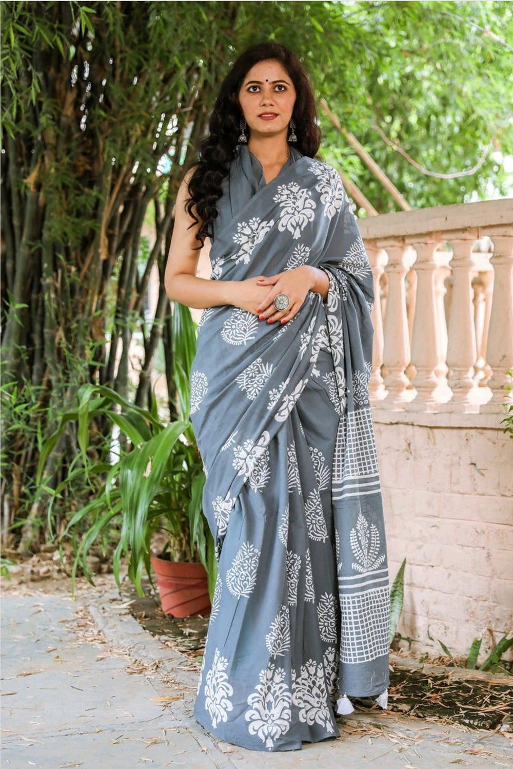 Mul Mul Cotton Saree