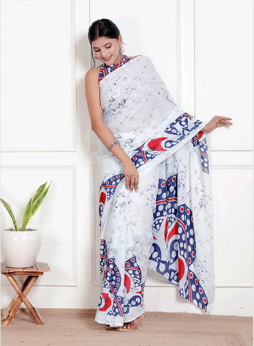 Mul Mul Cotton Saree