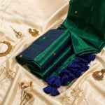 Peacock Raga Tissue Soft Silk Saree