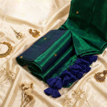 Peacock Raga Tissue Soft Silk Saree
